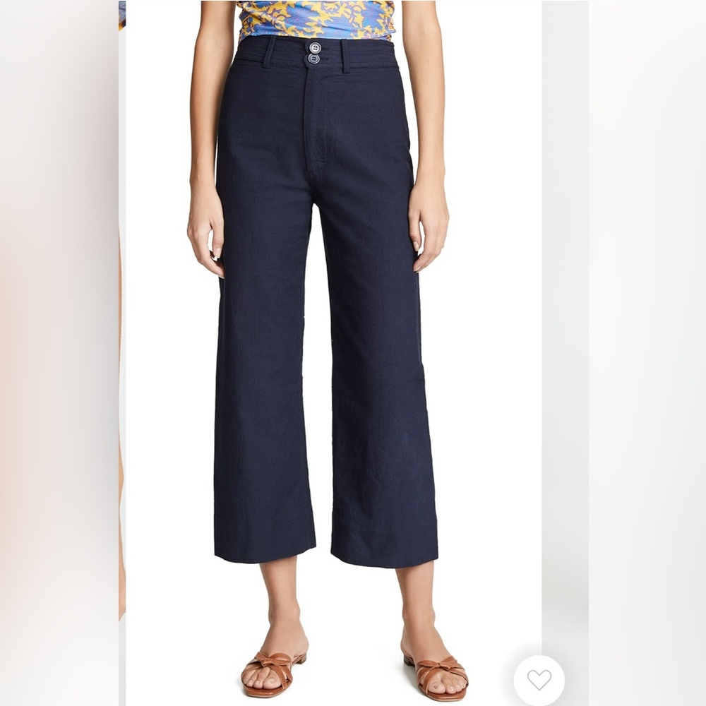 Apiece Apart Chino Merida Pants size 8 navy